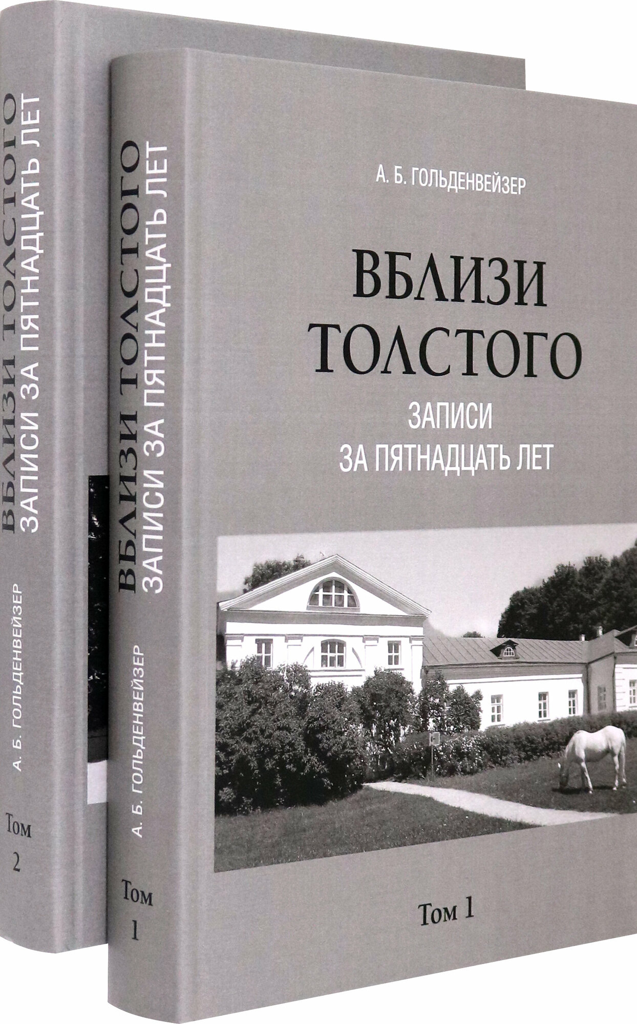 Вблизи Толстого (записи за пятнадцать лет) : [в 2 томах] - фото №1