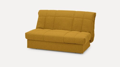 Изображение товара Диван Виа Лайт Strong Plus 06 NEW 180x105x88 см, оранжевый Рогожка, аккордеон GOODFORM