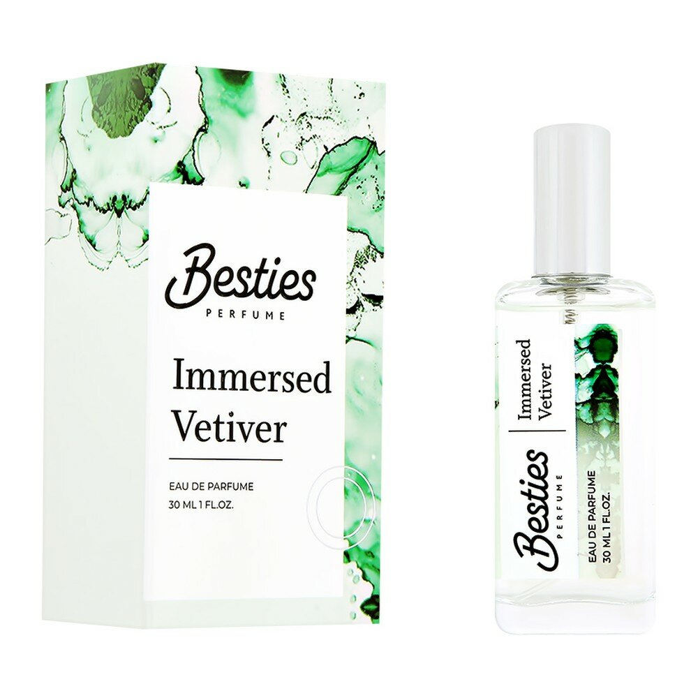 Парфюмерная вода BESTIES EAU DE PARFUME immersed vetiver (жен.) 30 мл