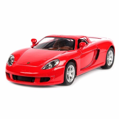 Модель машины Kinsmart Porsche Carrera, инерционная, металл, масштаб 1:36 (KT5081D) машинка kinsmart porsche carrera gt 1 36 желтая арт кт5081 4