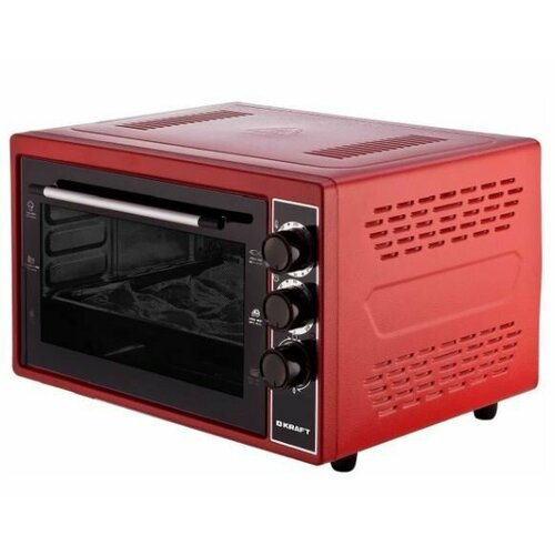 Жарочный шкаф Kraft KF-MO 3200 R красный 598000₽