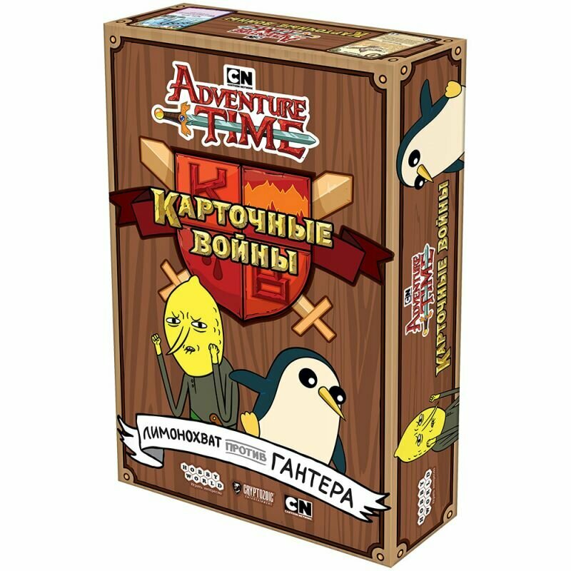 Настольная игра HOBBY WORLD Время приключений: Карточные войны