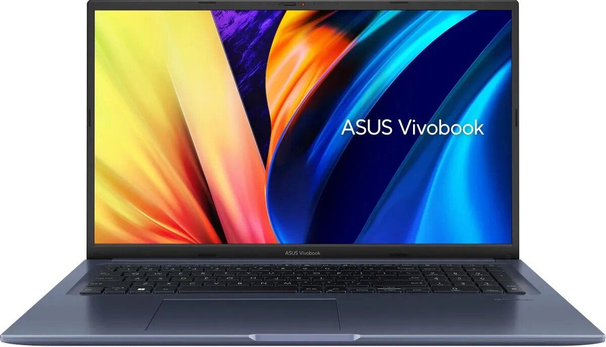 Ноутбук Asus VivoBook 17X K1703Za-AU171 90NB0WN2-M00750 (Core i5 2500 MHz (12500H)/16384Mb/512 Gb SSD/17.3"/1920x1080/Нет (Без ОС))