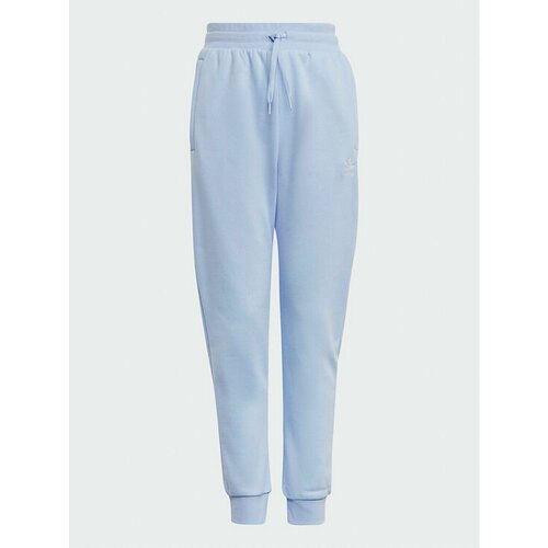 Брюки спортивные adidas, размер 8/9Y [METY], голубой брюки uniqlo soft fluffy joggers синий