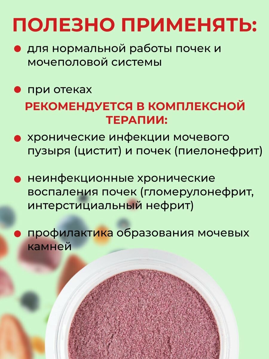 Кисельный напиток без сахара ягодный с брусникой и спорышем VilneR HEALTH, 250 гр