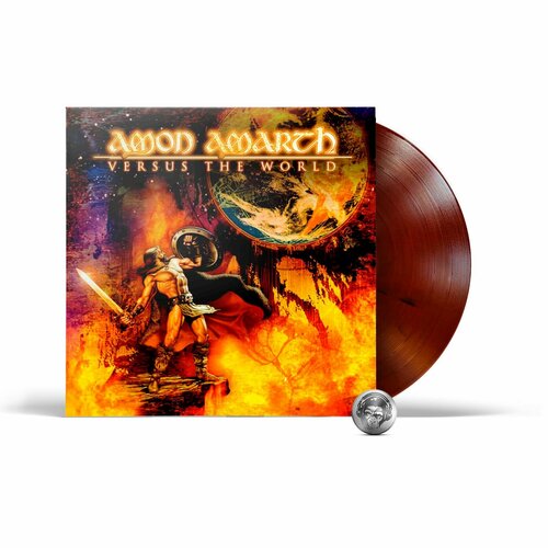 Amon Amarth - Versus The World (coloured) (1LP) 2022 Crimson Red Marbled Виниловая пластинка