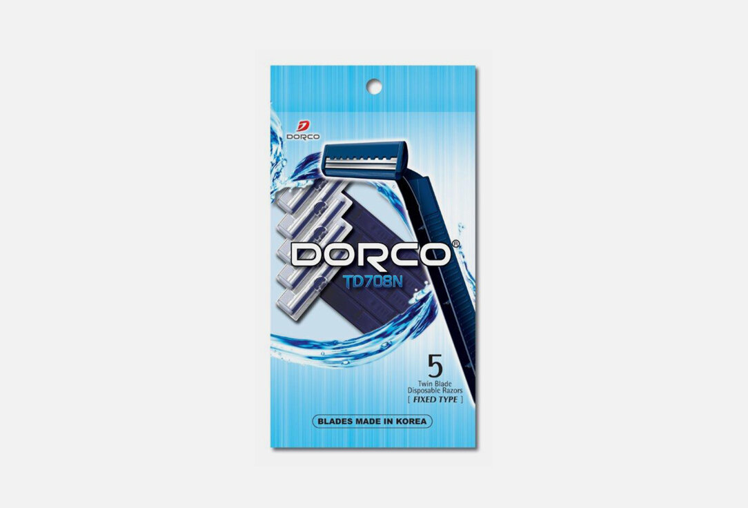 Станок одноразовый Dorco TD708N / количество 5 шт