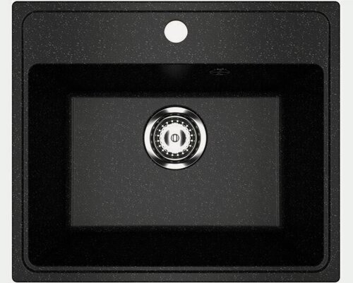 Изображение товара Мойка Suragran Standart ST-4942 BL (квадрат 490*420мм) Черный оникс
