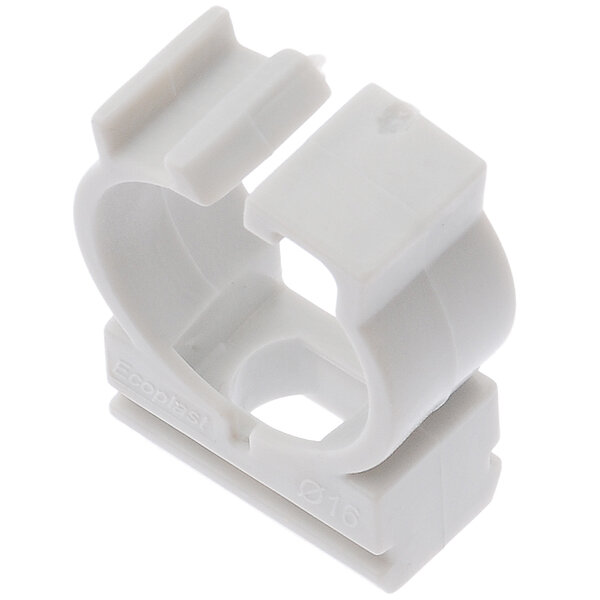 Держатель 41616 со стяжкой для труб 16мм (Экопласт) (100 шт. в комплекте)