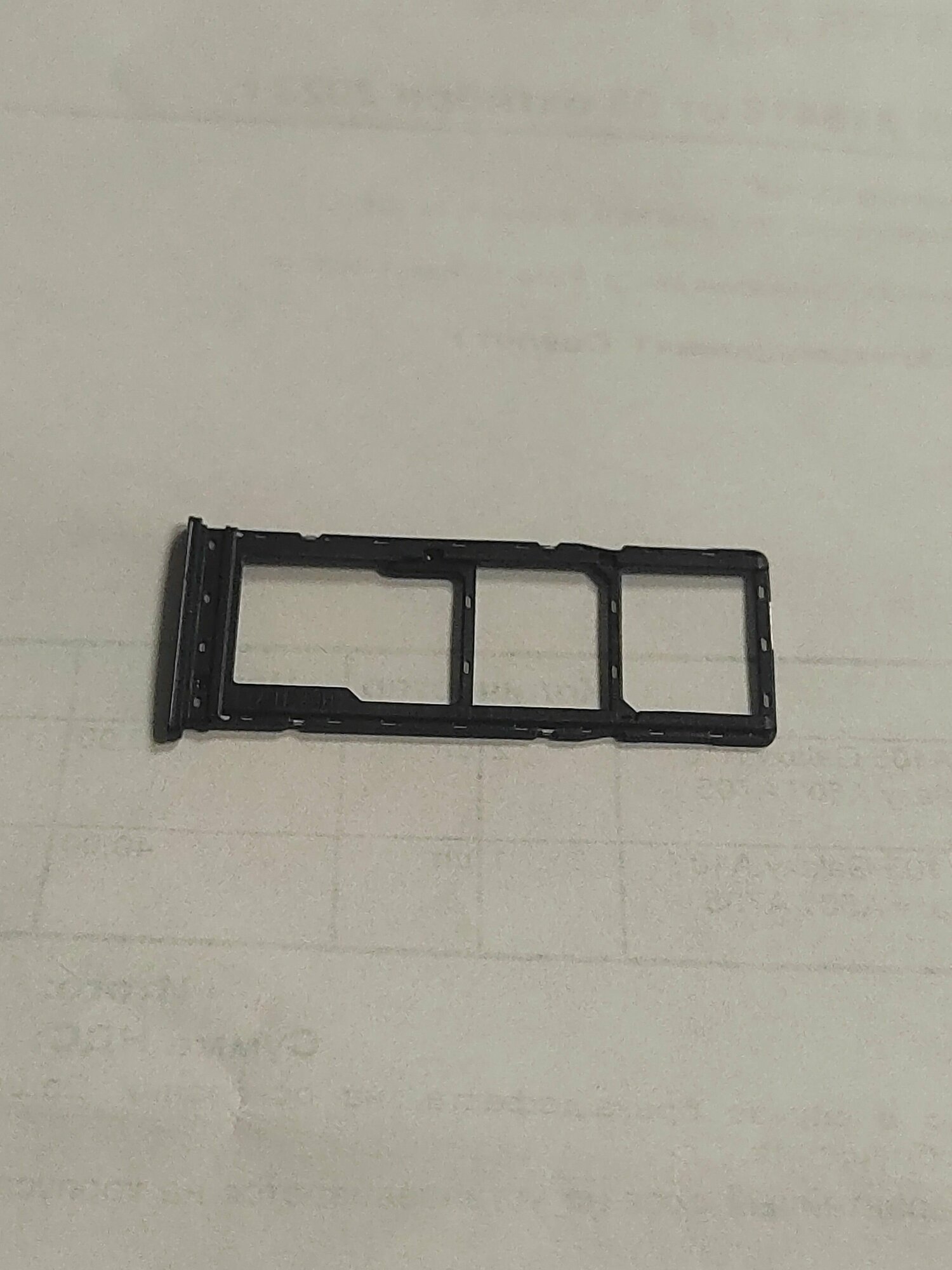 Сим лоток tecno spark go 2023 черный — фото 1