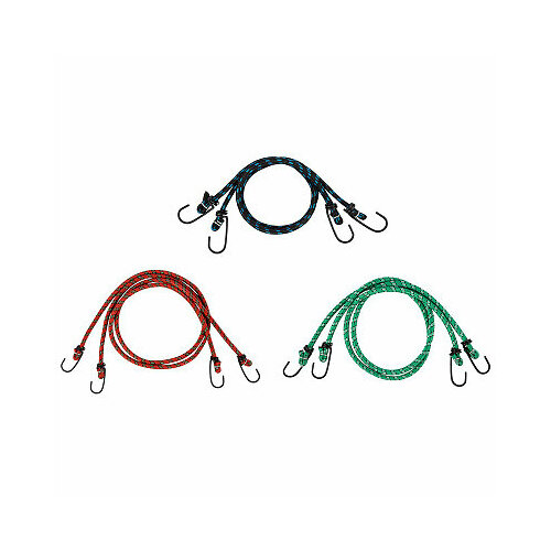 Набор резинок для грузов Park 6шт60см 80см 100см с металлическими крючками 105112 569₽