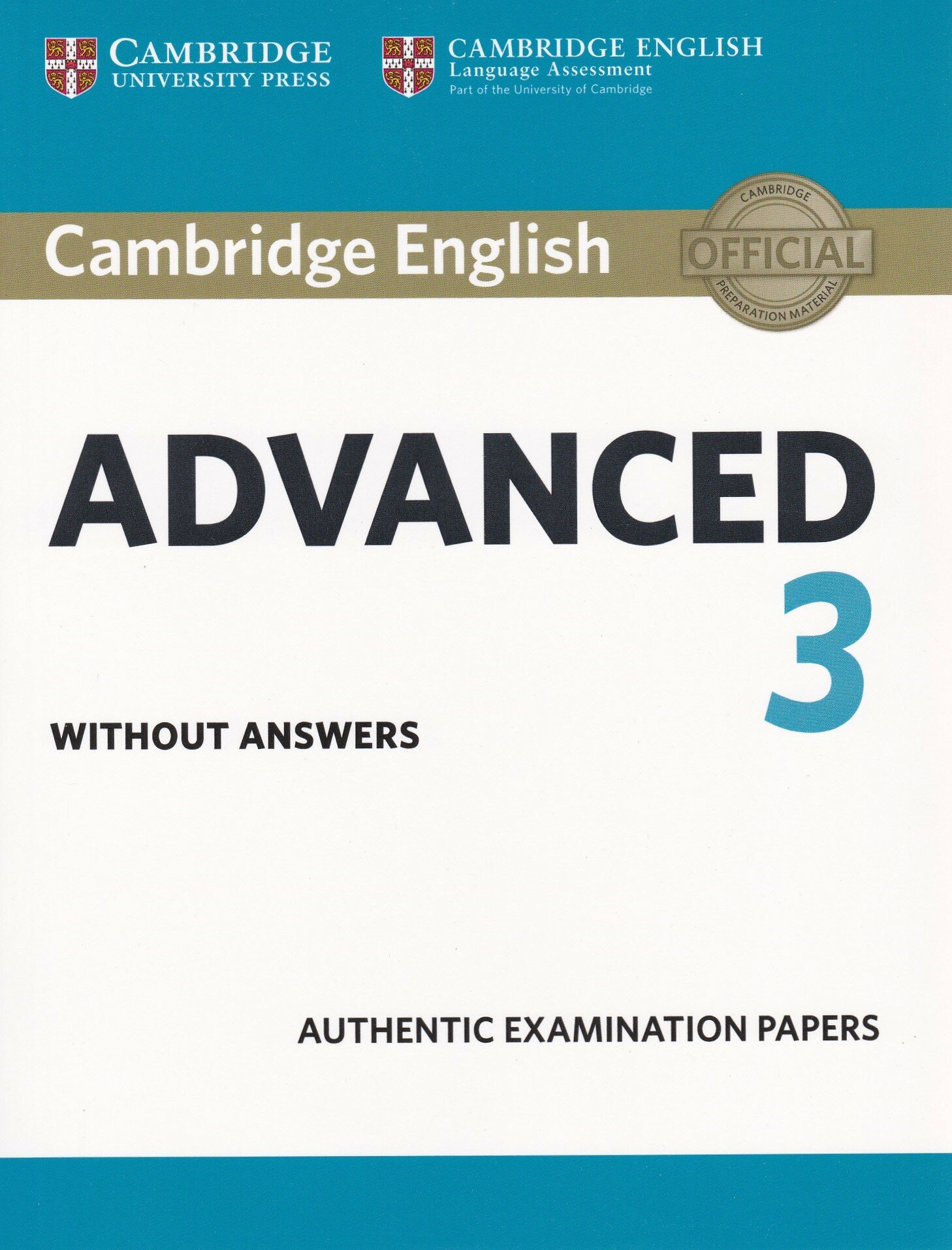 Cambridge English Advanced 3 Student's Book without Answers