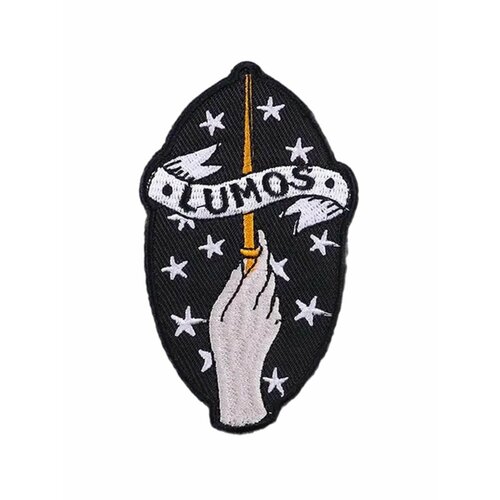 Нашивка термо Люмос из фильма Гарри Поттер 590₽