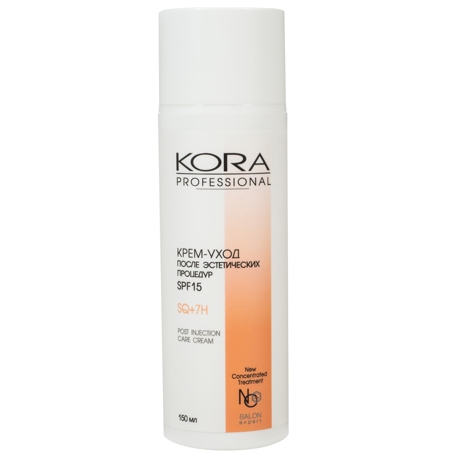 KORA PROFESSIONAL Крем-уход после эстетических процедур SPF15, 150 мл