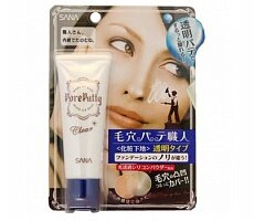 База под макияж выравнивающая, PORE PUTTY MAKE UP BASE CLEAR 25g