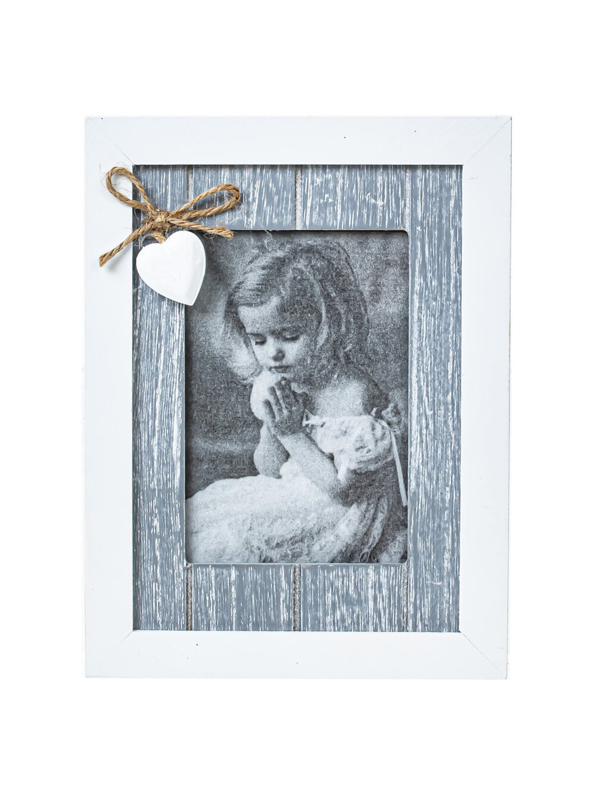 фото Фоторамка для фото Remecoclub, деревянная, 9x13 см