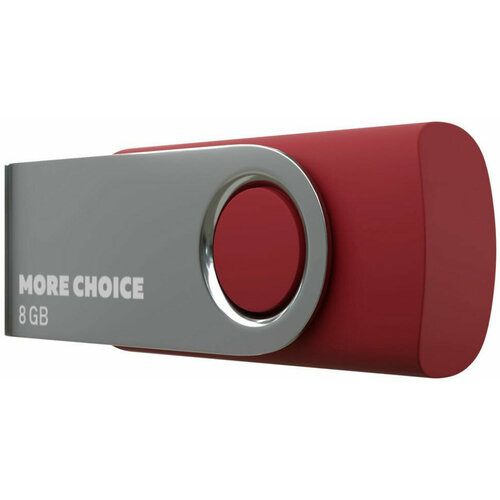 MORE CHOICE 4610196407499 MF8-4 USB 8Gb 20 Red Флэш-накопитель 439₽