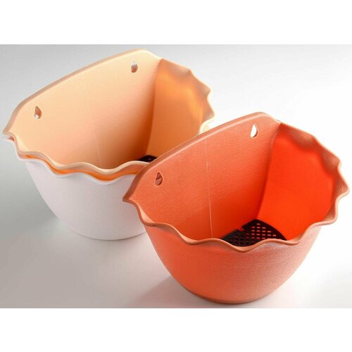 Кашпо для цветов настенное Волна, 3 л