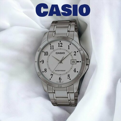 Наручные часы CASIO, серебряный наручные часы casio collection mtp v004d 7b серебряный белый