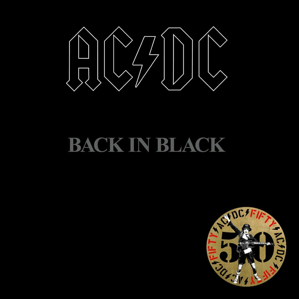 фото Виниловая пластинка AC/DC. Back In Black. Gold Metallic (LP)