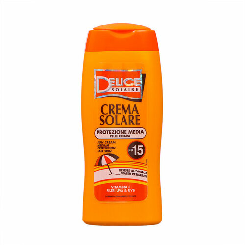 Delice Solaire Солнцезащитный крем Delice Solaire со степенью защиты SPF15, 250 мл