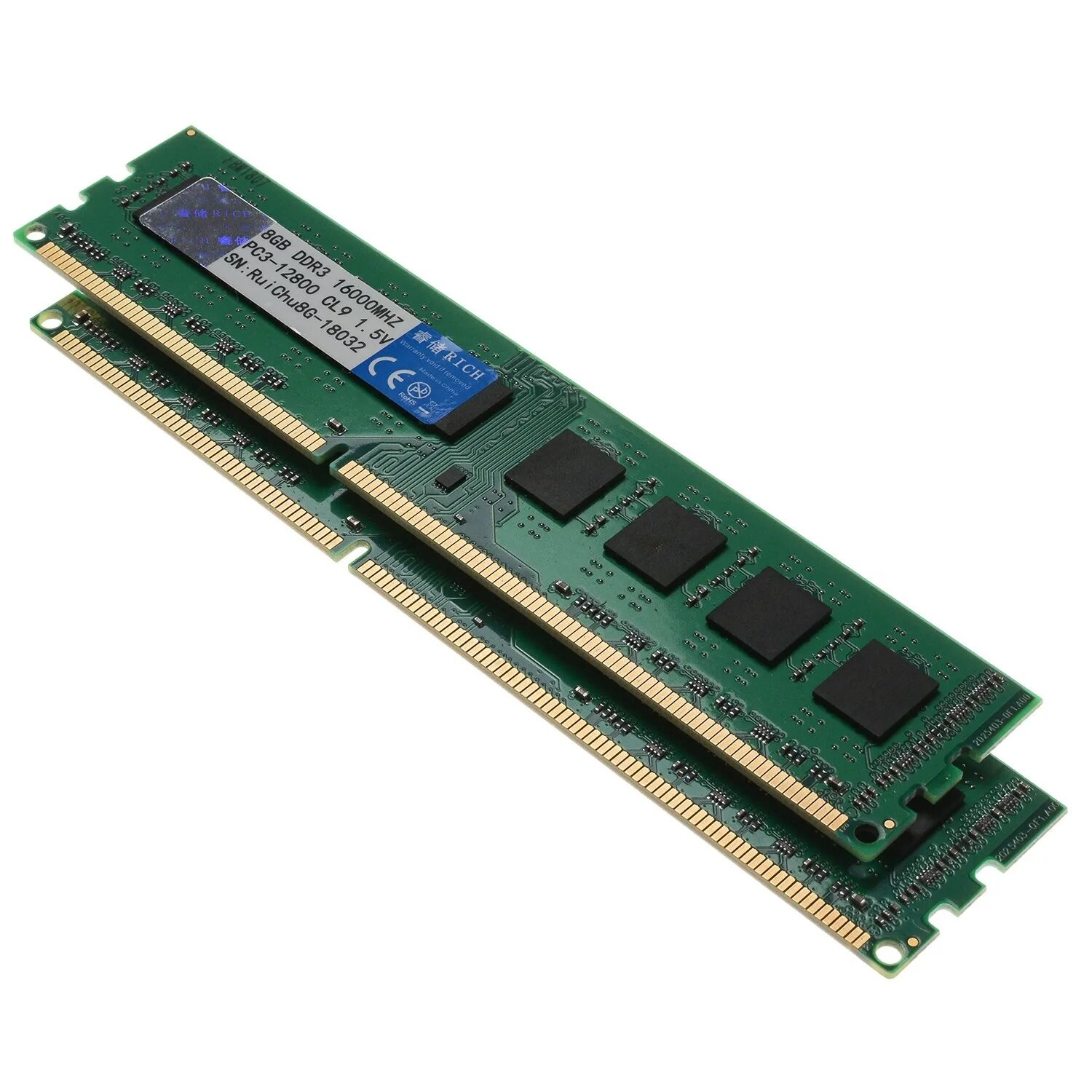 Память оперативная AMD DIMM DDR3 8Gb PC12800 1600MHz