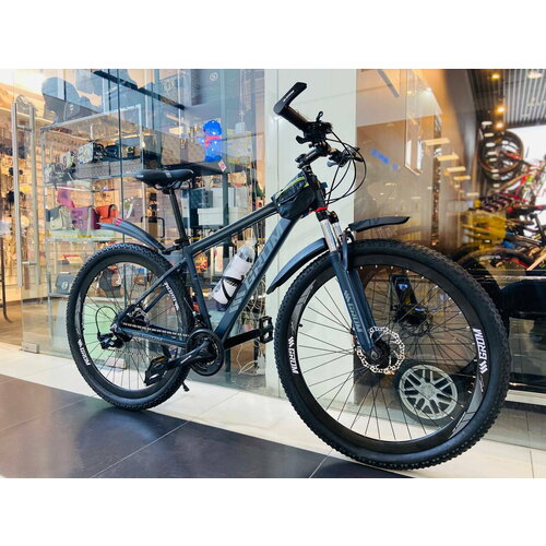 Горный велосипед GROM городской 29 дюймов взрослый мужской и женский для прогулки скоростной спортивный велик черныйсерый 2799000₽