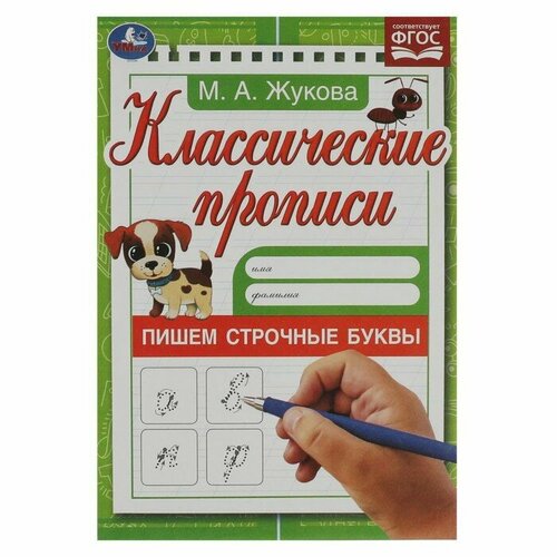 Прописи «Пишем строчные буквы», Жукова М. А. прописи для дошкольников подготовка руки к письму м а жукова