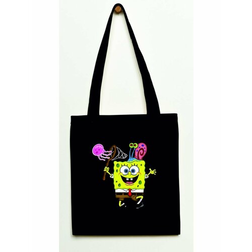 Сумка шоппер , черный