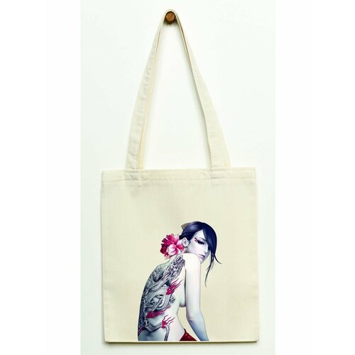 Сумка шоппер , бежевый