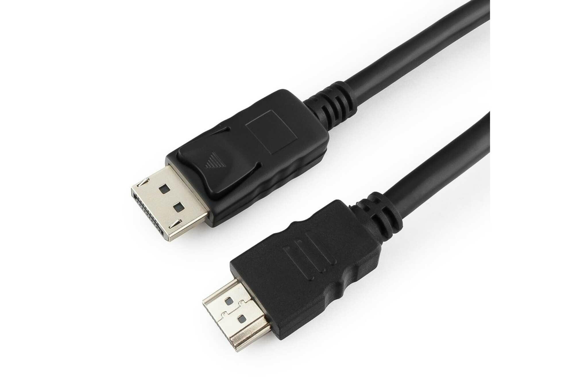 Кабель DisplayPort 5м Cablexpert CC-DP-HDMI-5M круглый черный - фото №12