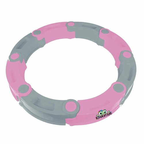 Песочница модульная Крокотам 8 сегментов розовый и серый D139 8П120813 4904₽