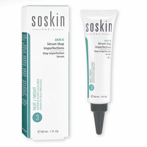 Soskin сыворотка стоп-акне STOP IMPERFECTION SERUM, 30 мл