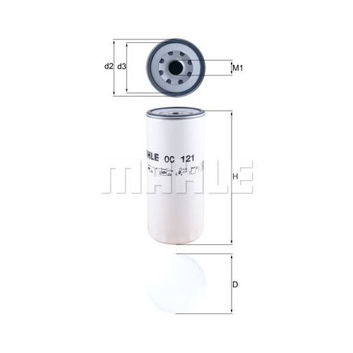 Масляный фильтр Knecht/Mahle - фото №10