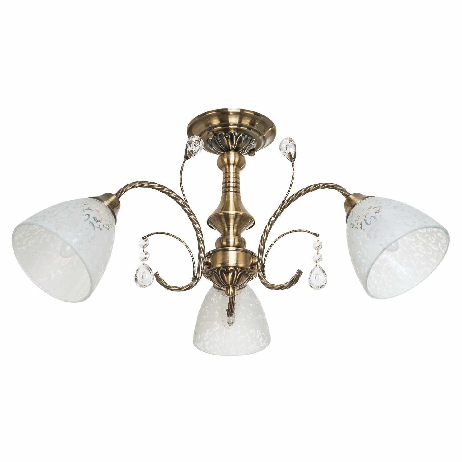 Светильник Люстра классическая 50391/3AB WT Эконом Свет