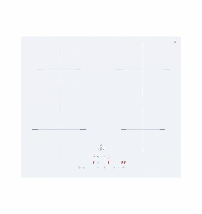 Индукционная варочная поверхность LEX EVI 640A WH, белый
