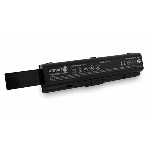 Аккумуляторная батарея усиленная Amperin для ноутбука Toshiba Satellite L555 11.1V (6600mAh)