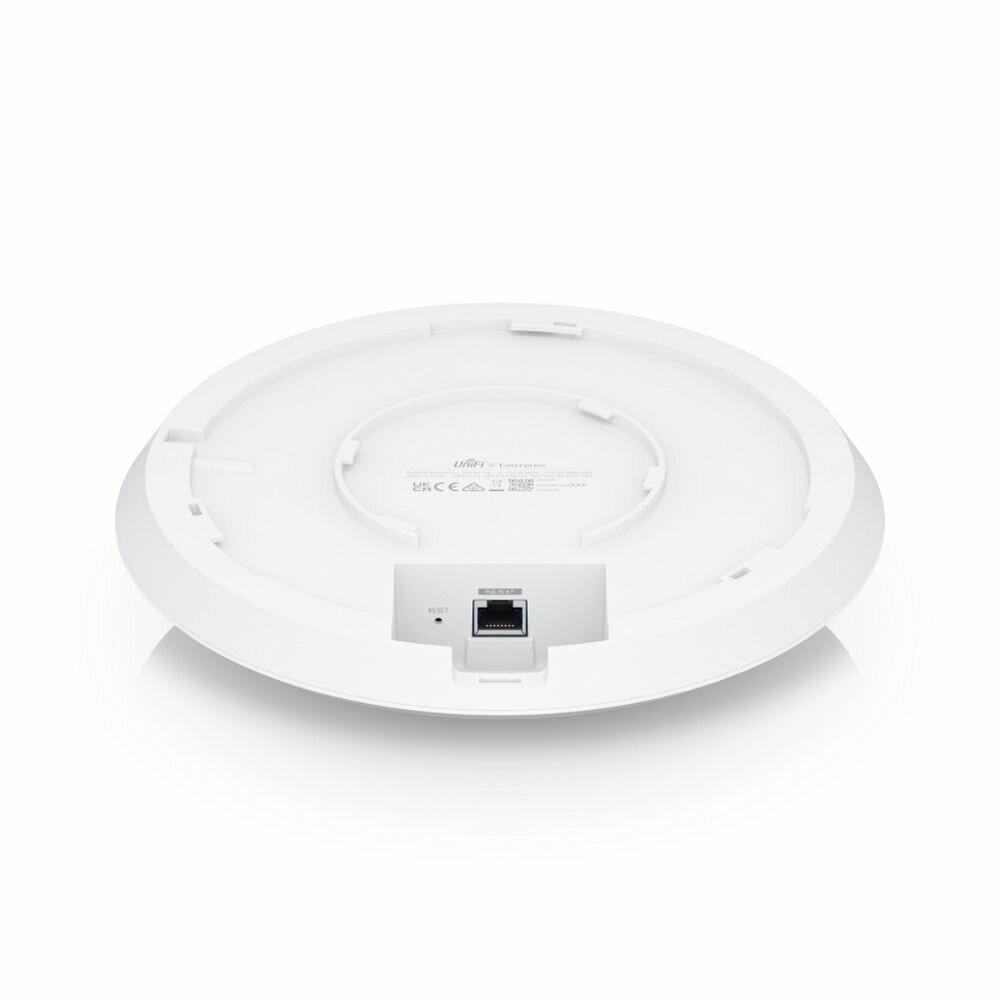 Точка беспроводного доступа Ubiquiti Access Point U6 Enterprise WiFi 6 support (2.4/5/6 GHz bands), 10.2 Gbps aggregate throughput rate, (1) 2.5GbE RJ45 port (PoE In)Powered with PoE+ (U6-Enterprise) - фото №9