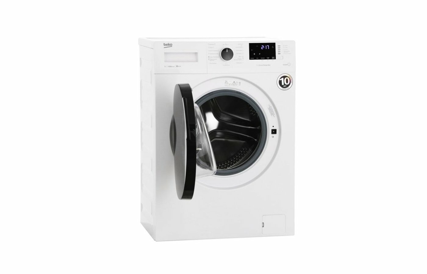 Стиральная машина Beko WSPE7612W, 7 кг, 1200 об/мин, белого цвета — фото 1