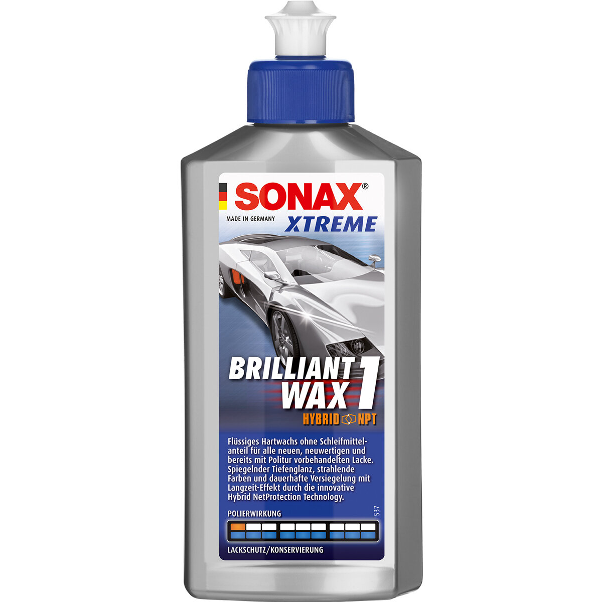 Полироль SONAX Xtreme NanoPro бриллиантовый воск, 250мл - фото №6