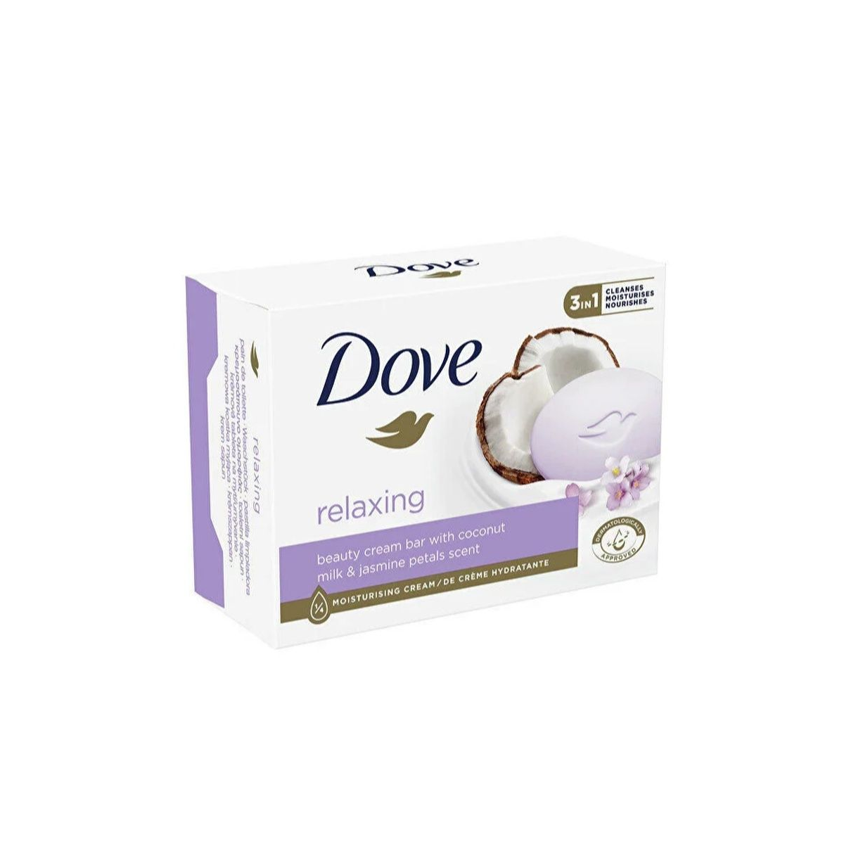 Крем-мыло Dove Relaxing Coconut Milk and Jasmine 135g