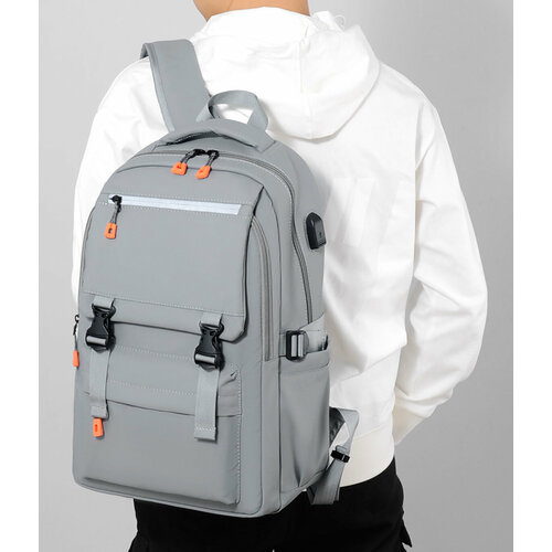 Стильный городской рюкзак Loui Vearn с USB-портом стильный городской рюкзак loui vearn с usb портом