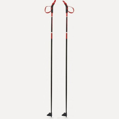 Изображение товара Палки лыжные Vuokatti Black/Red, 100% стекловолокно, 110 см