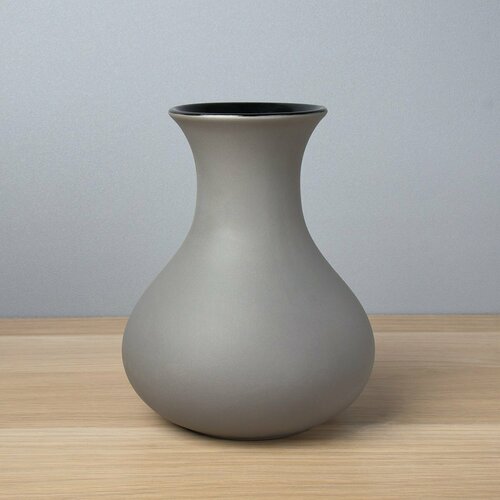 Ваза керамическая 175х14х85 см Серая 868₽