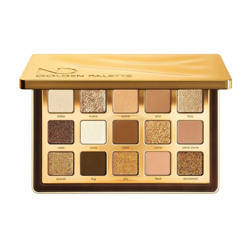 фото Палетка теней для век golden eyeshadow palette — natasha denona