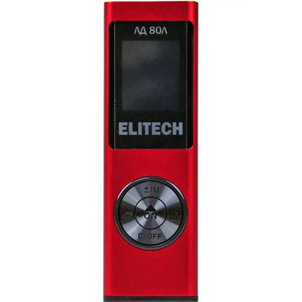 Дальномер лазерный Elitech ЛД 80Л, 80 м
