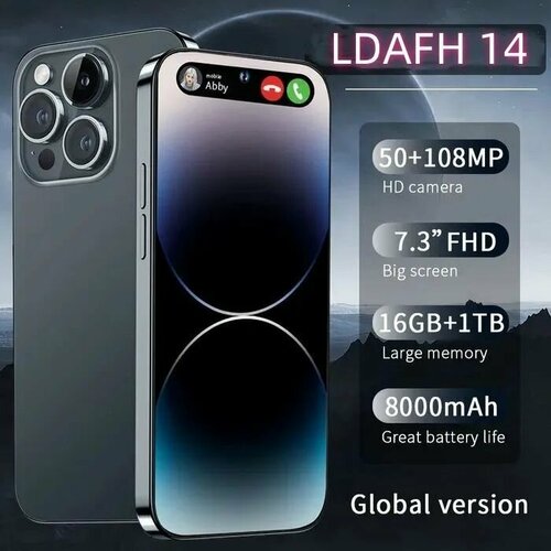 Смартфон LDAFH14 161TB черный 9990₽