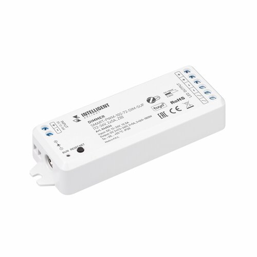 046534 INTELLIGENT ARLIGHT Диммер SMART-PWM-102-72-DIM-S UF (12-36V, 2x5A, ZB) (IARL, Пластик)
