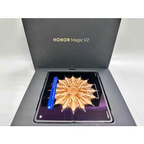 Смартфон Honor Magic V2 16/512 ГБ Элегантный (обычная кожа) Global Dual nano SIM черный