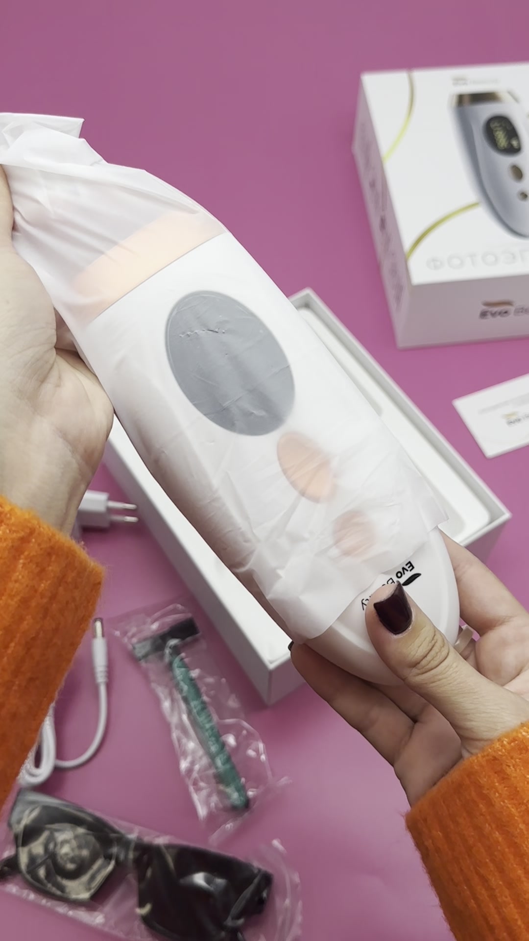 Лазерный фотоэпилятор для профессионального удаления волос Evo Beauty IPL2025 PRO — фото 1